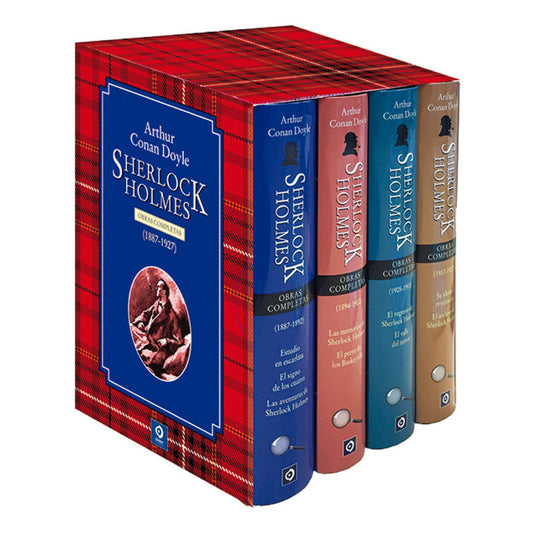Sherlock Holmes Obra Completa (4 Tomos) / Conan Doyle