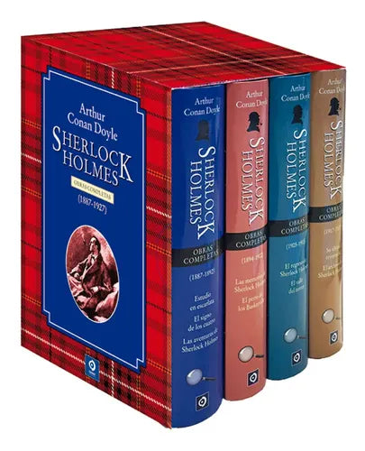Sherlock Holmes Obra Completa (4 Tomos) / Conan Doyle