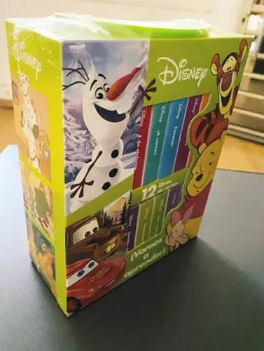 Mi Primera Librería Vamos Aprender (12 Libros) / Disney
