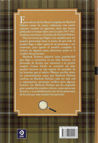 Sherlock Holmes Volumen Iv (1917-1927) / A. Conan Doyle