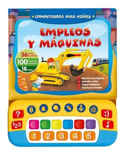 Empleos Y Maquinas Libro Computadora Para Niños