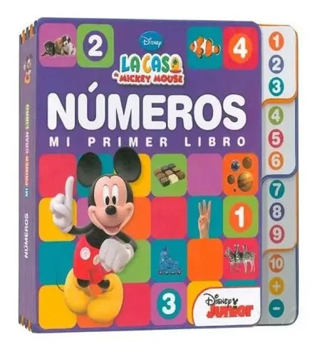 La Casa De Mickey Mouse Números Mi Primer Libro / Lexus