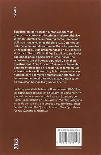 El Factor Churchill / Boris Johnson