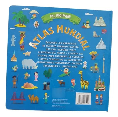 Mi Primer Atlas Mundial (tapa Dura) / Lexus
