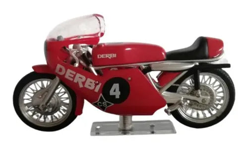 Moto Colección Esc Gp Derbi 125 Twin Angel Nieto 1971 1/24