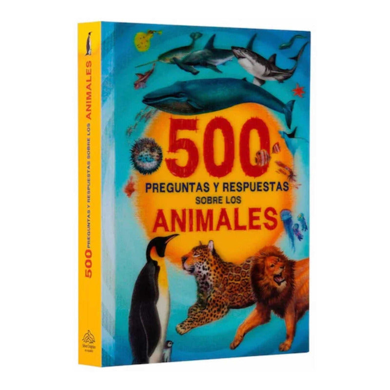 500 Preguntas Y Respuestas Sobre Los Animales (portada 3d)