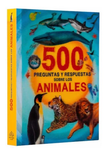 500 Preguntas Y Respuestas Sobre Los Animales (portada 3d)