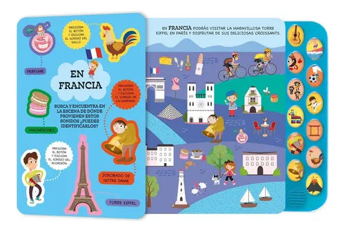 Paises Del Mundo (tapa Dura Con Sonidos) / Editorial Guadal
