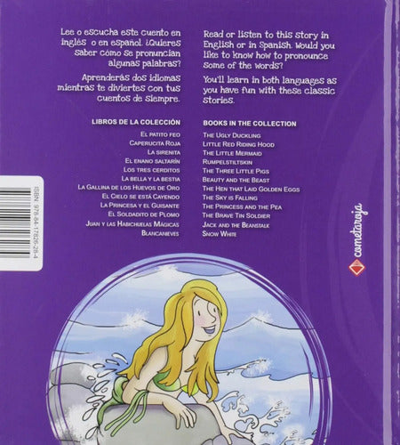 La Sirenita (bilingüe Ingles-español T. Dura Y Audiolibro)