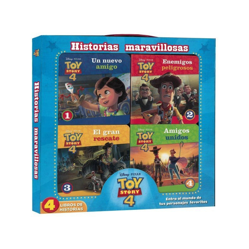 Toy Story 4 Historias Maravillosas 4 Libros / Lexus