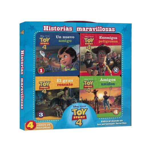 Toy Story 4 Historias Maravillosas 4 Libros / Lexus