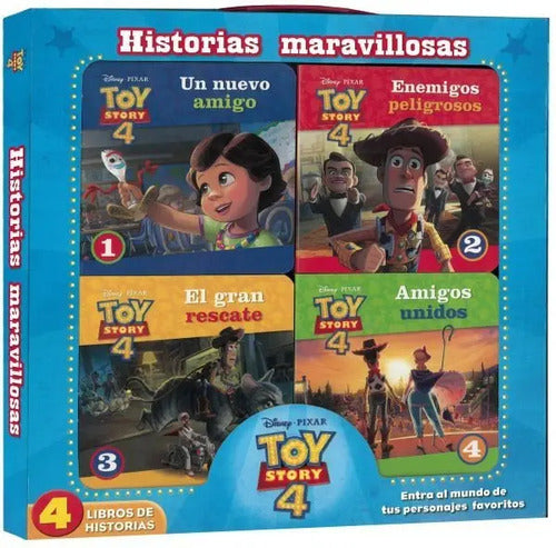 Toy Story 4 Historias Maravillosas 4 Libros / Lexus