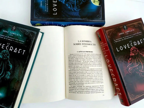 H.p. Lovecraft Obra Completa (4 Volumenes Tapa Dura)
