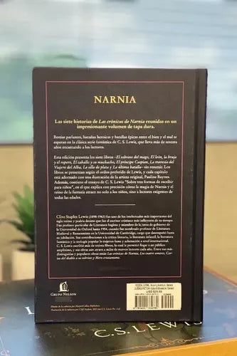 Las Crónicas De Narnia Completa (1 Libro Tapa Dura) / Lewis