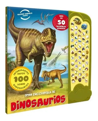 Gran Enciclopedia De Dinosaurios Libro Con  Sonidos / Lexus