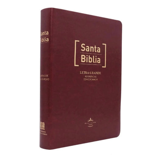 Santa Biblia Rvr 1960 Letra Grande Referencias Concordancia