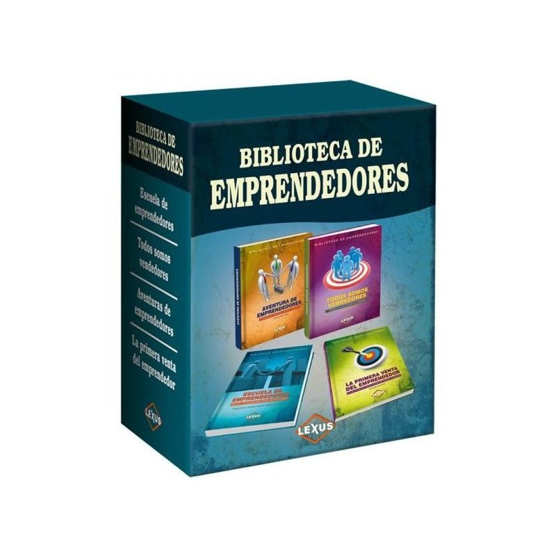 Biblioteca De Emprendedores 4 Tomos / Lexus