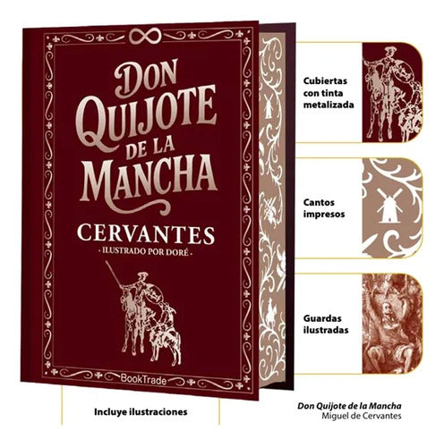 Don Quijote De La Mancha (tapa Dura Ilustrado) / Cervantes