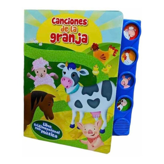 Canciones De La Granja (libro Con Sonidos Tapa Dura)