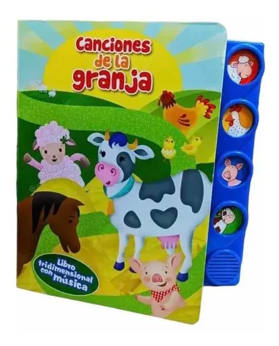 Canciones De La Granja (libro Con Sonidos Tapa Dura)