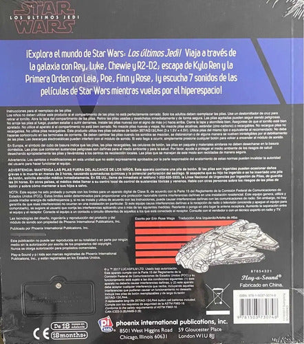 Star Wars Los Últimos Jedi (libro Con Sonidos)