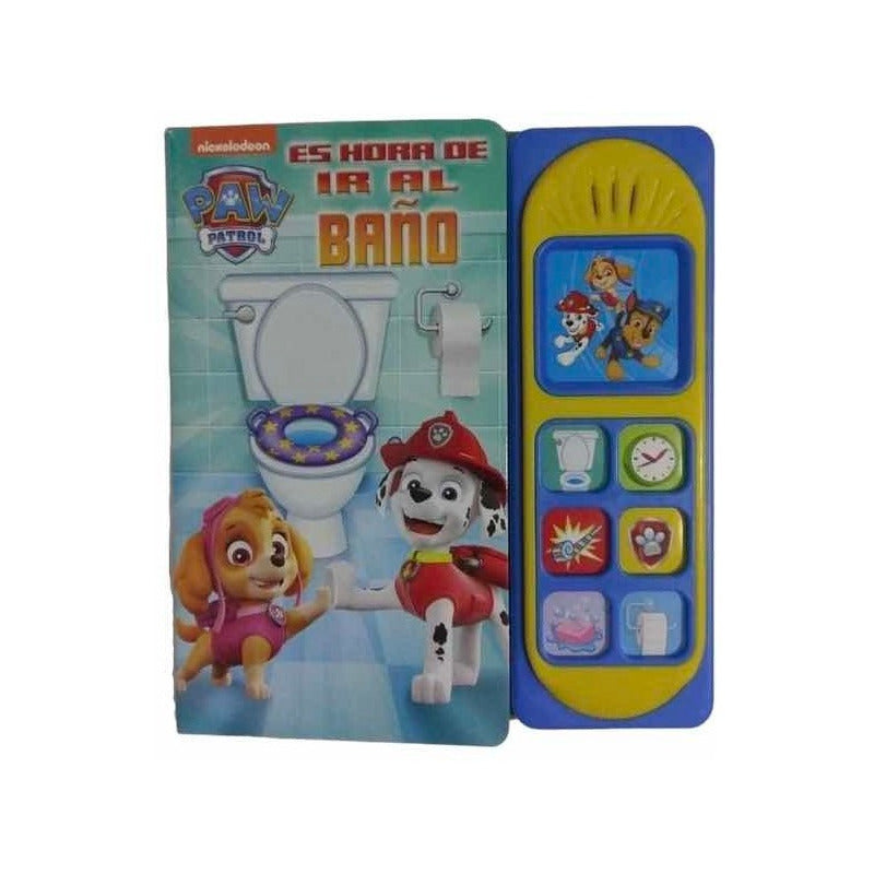 Paw Patrol Es Hora De Ir Al Baño Con 7 Sonidos (tapa Dura)