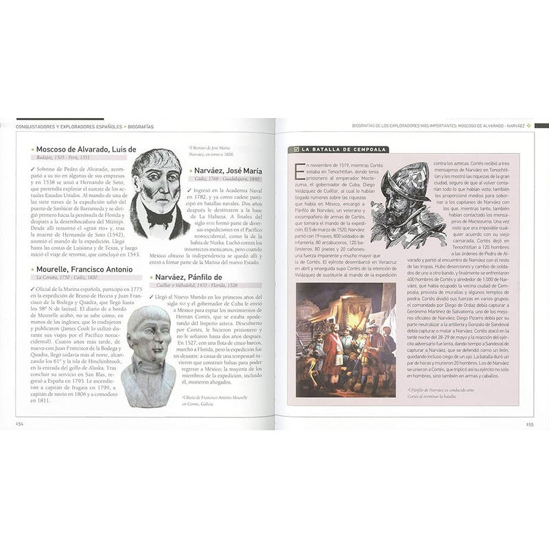 Atlas Conquistadores Y Exploradores Españoles (dura) / Lexus