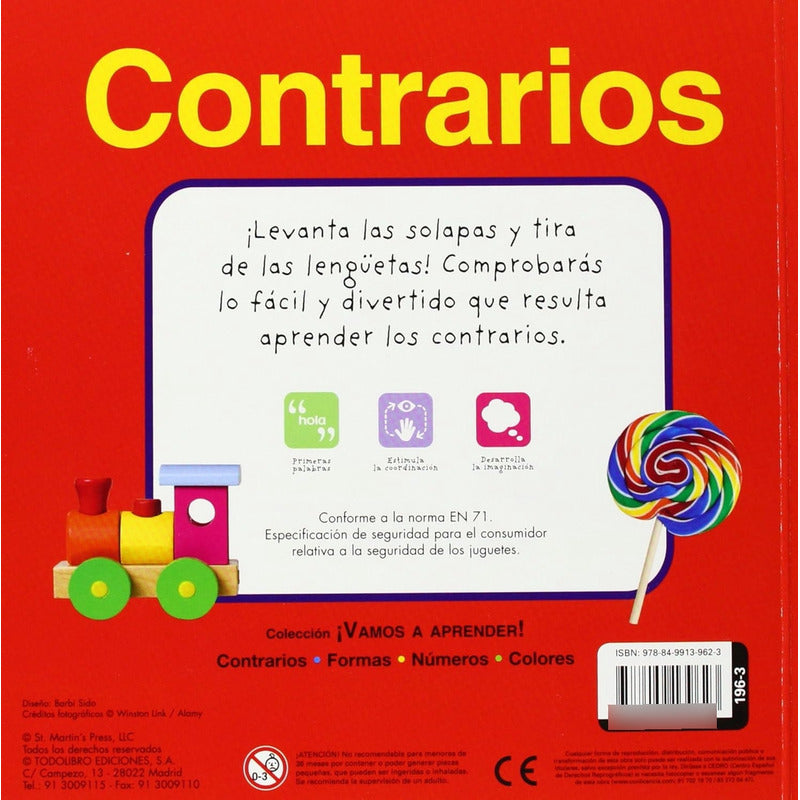 Contrarios (vamos A Aprender) / Todolibro