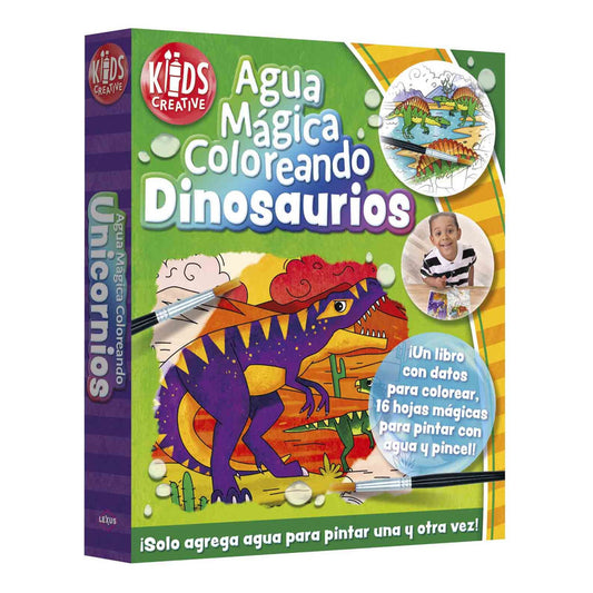 Agua Mágica Coloreando Dinosaurios / Lexus