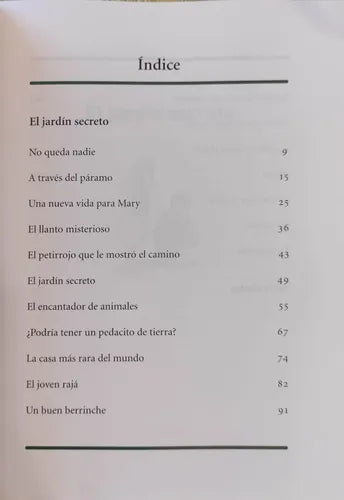 El Jardin Secreto / Frances Hodgson