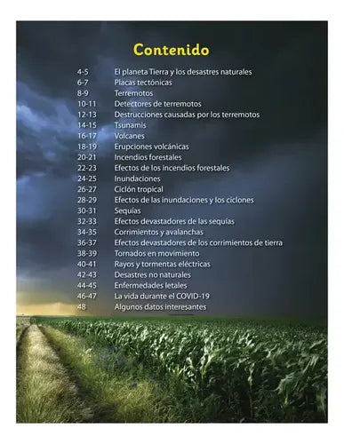 Desastres Naturales Enciclopedia Ilustrada Para Niños