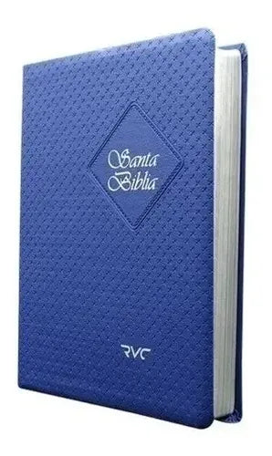 Biblia Rvr1960 Contemporánea Letra Gigante Azul