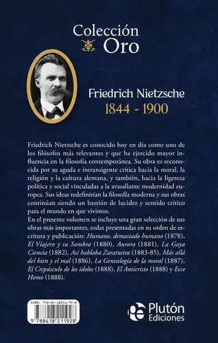 Nietzsche Obras Eternas (tapa Dura)