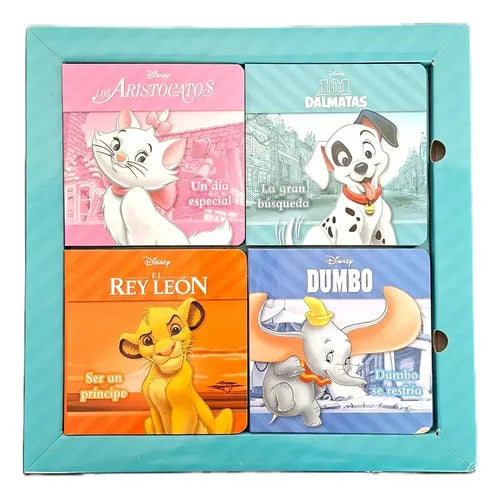 Disney Animales Historias Maravillosas 4 Libros / Lexus