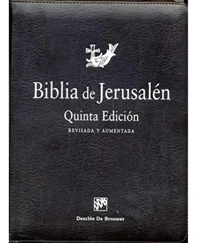 Biblia De Jerusalén Manual 5 Ed Con Funda Y Cierre / Desclee