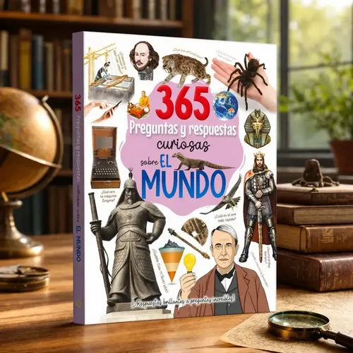 365 Preguntas Y Respuestas Curiosas Sobre El Mundo (t.dura)