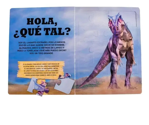 Dinosaurios Alosaurio Rompecabezas / Lexus