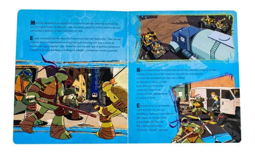 Turtles Ninja Soy Rafael Libro + Figura Base / Lexus