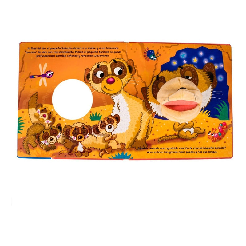 Tiempo De Diversión Con El Suricato (interactivo + Títere)