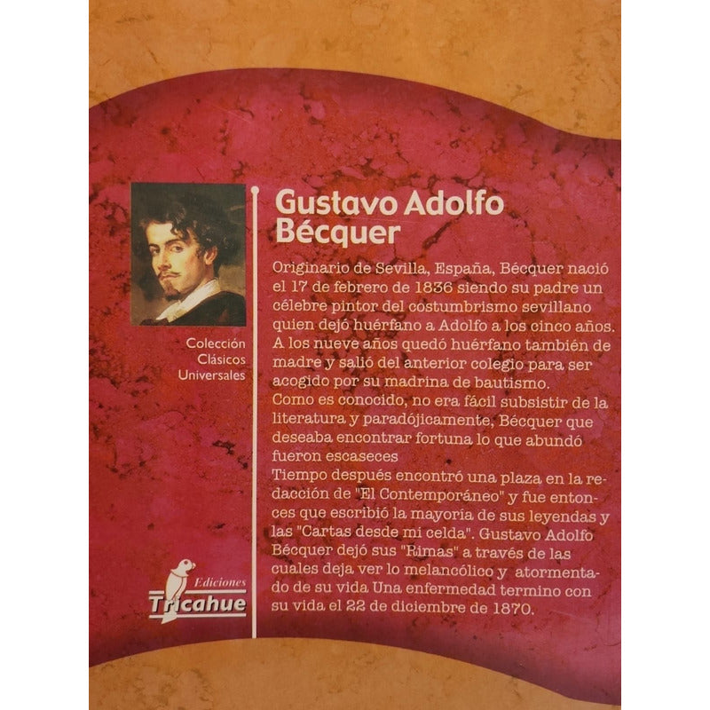 Rimas Y Leyendas / Gustavo Adolfo Bécquer
