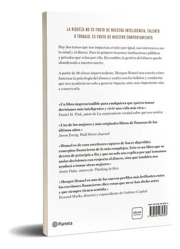 La Psicología Del Dinero / Morgan Housel