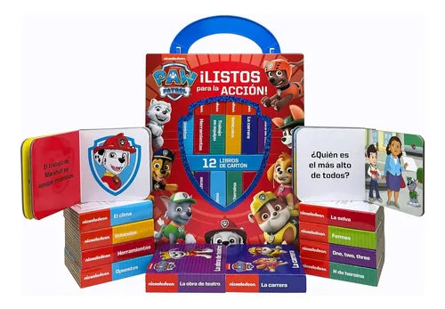 Paw Patrol Listos Para La Accion 12 Libros / Nickelodeon