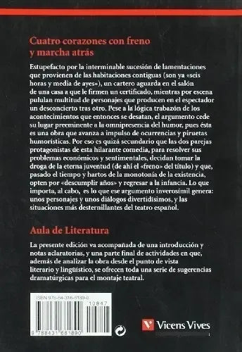 Cuatro Corazones Con Freno Y Marcha Atras / Enrique Jardiel