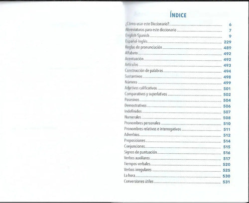 Diccionario Aristos Pocket Inglés Español / Sopena