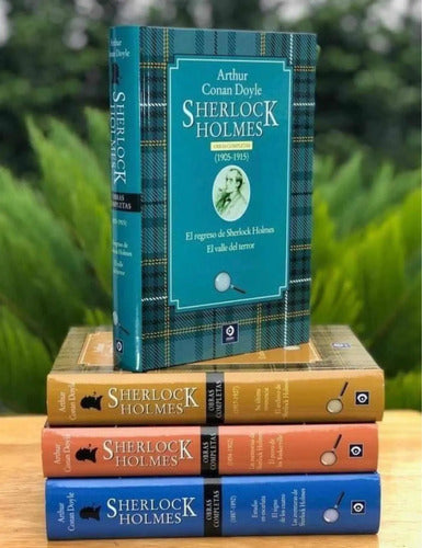 Sherlock Holmes Obra Completa (4 Tomos) / Conan Doyle