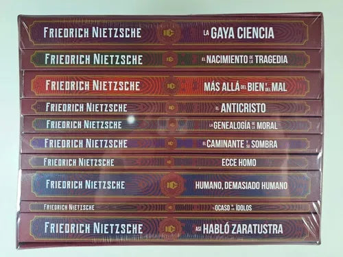 Estuche Obras Selectas (10 Tomos) / Friedrich Nietzche