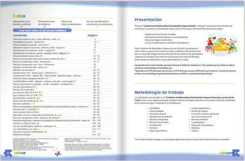 Matematicas Entretenidas Kinder Desde 5 Años / Sopena