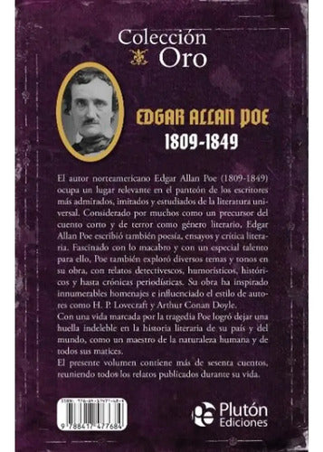 Cuentos Completos Edgar Allan Poe (tapa Dura) / Pluton