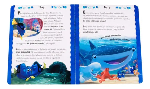 Buscando A Dory Soy Dory Libro + Figura Base / Lexus