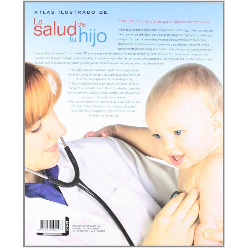 Atlas Ilustrado De La Salud De Tu Hijo / Susaeta